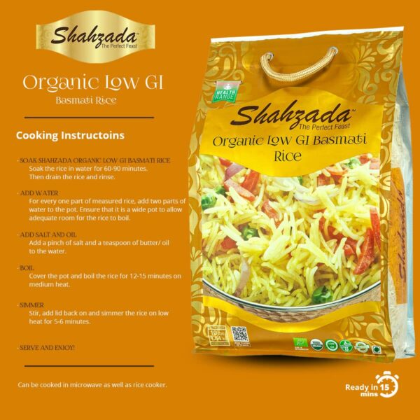 Organic Low GI Basmati Rice - Image 6