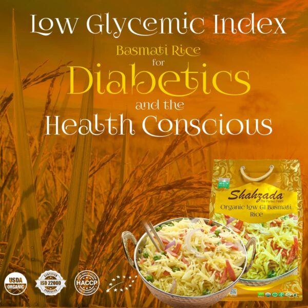 Organic Low GI Basmati Rice - Image 3